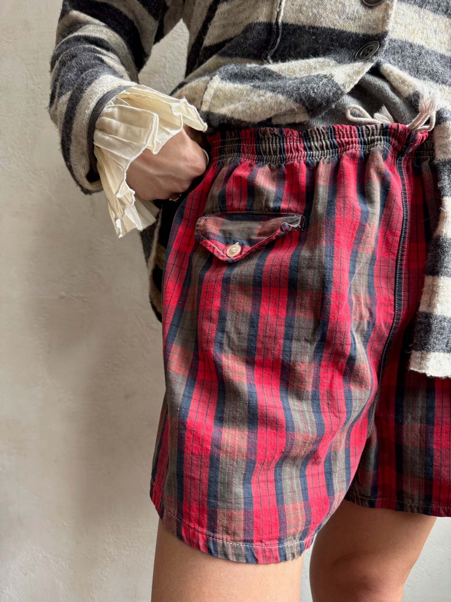 Plaid Boxer Short