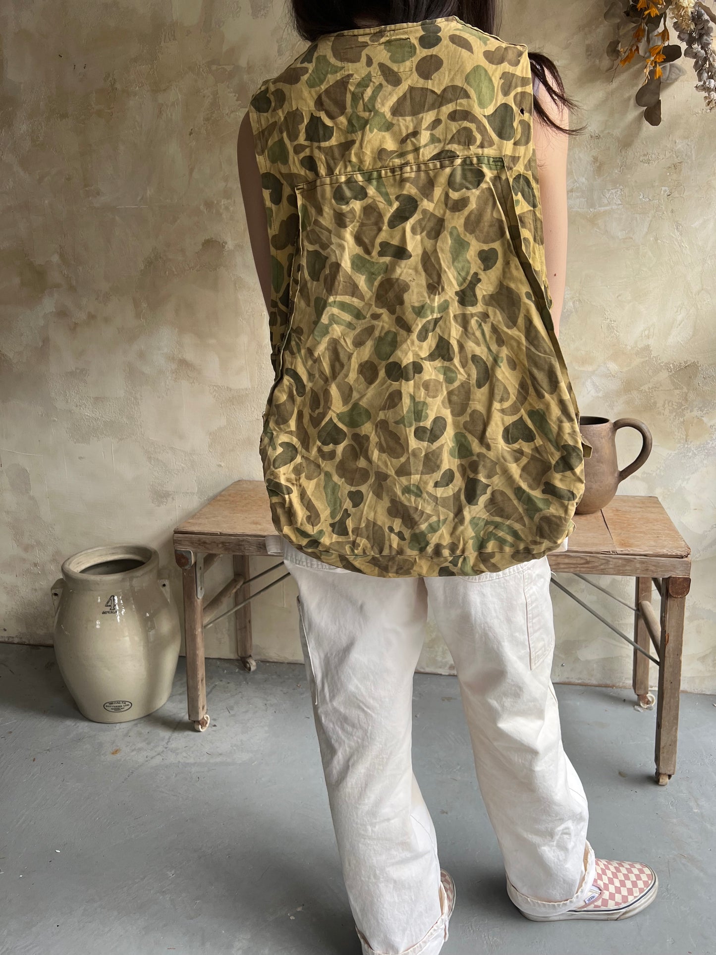 Faded Camo Vest