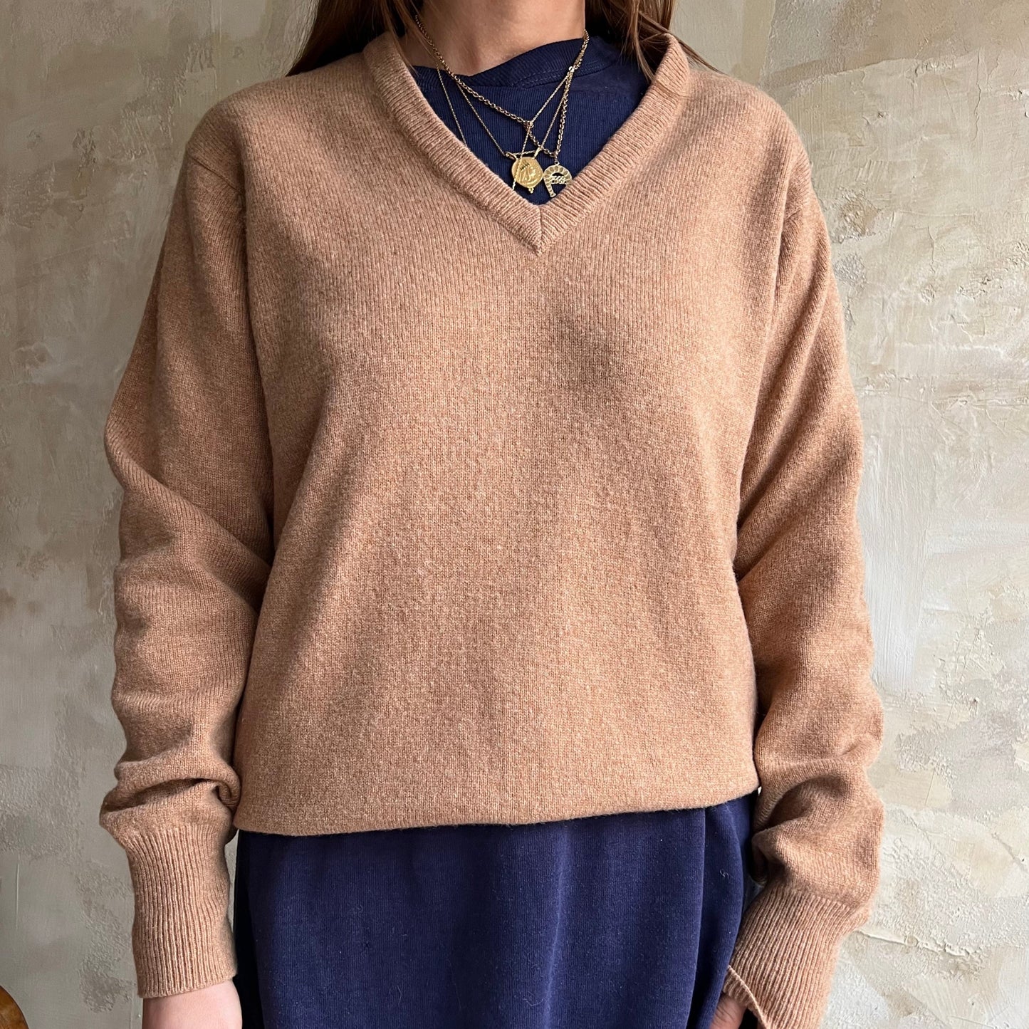 Camel Wool Sweater