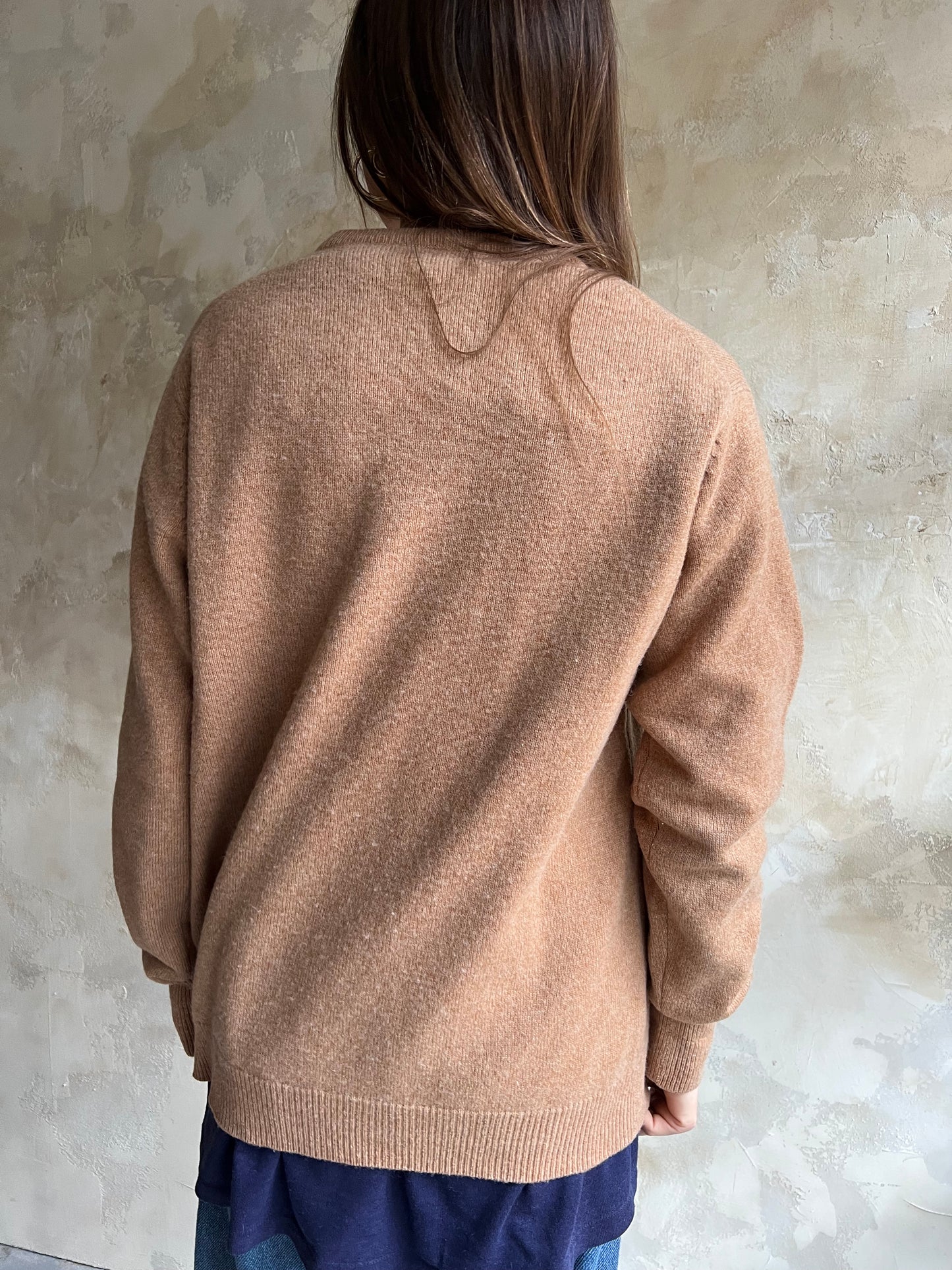 Camel Wool Sweater