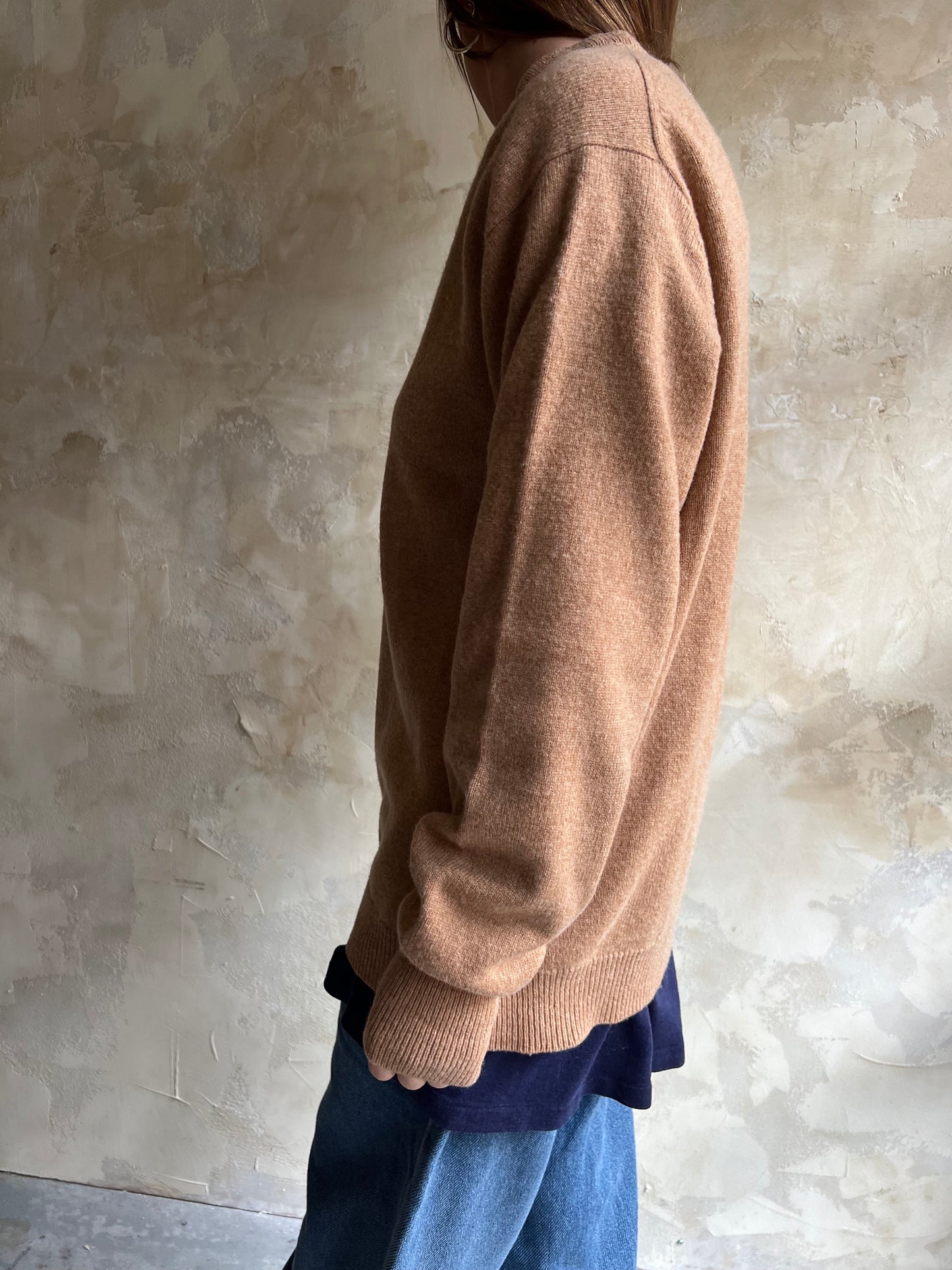 Camel Wool Sweater