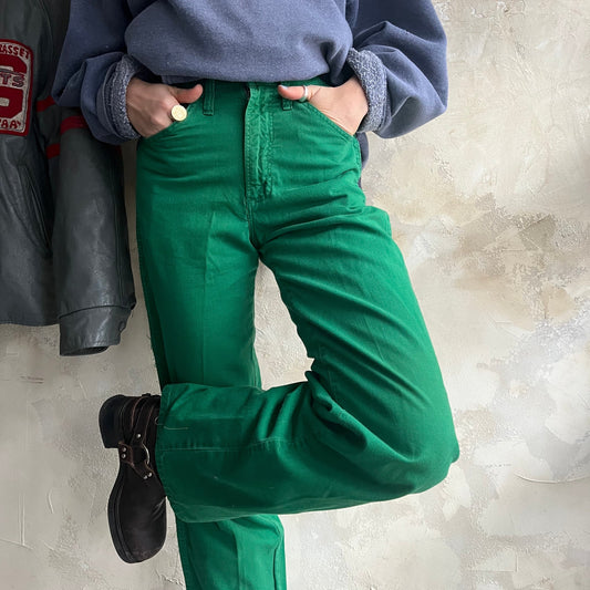 Reworked Green Wrangler Painter Pants