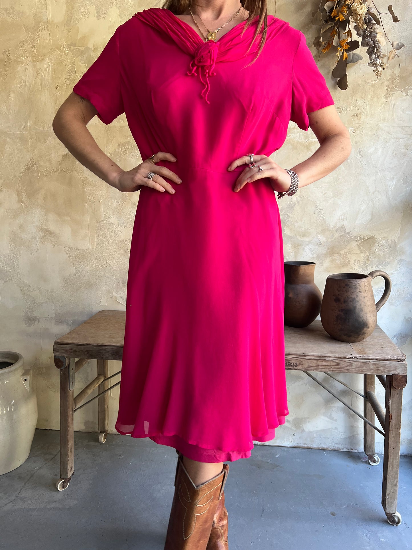 Fuchsia Dress