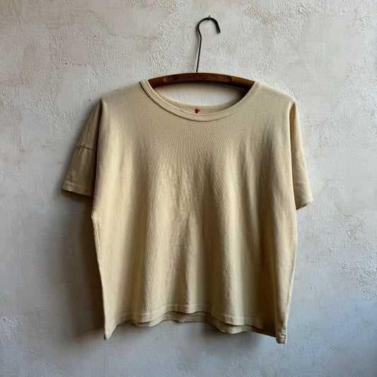 The Fille Tee In Butter - Le Bon Shoppe