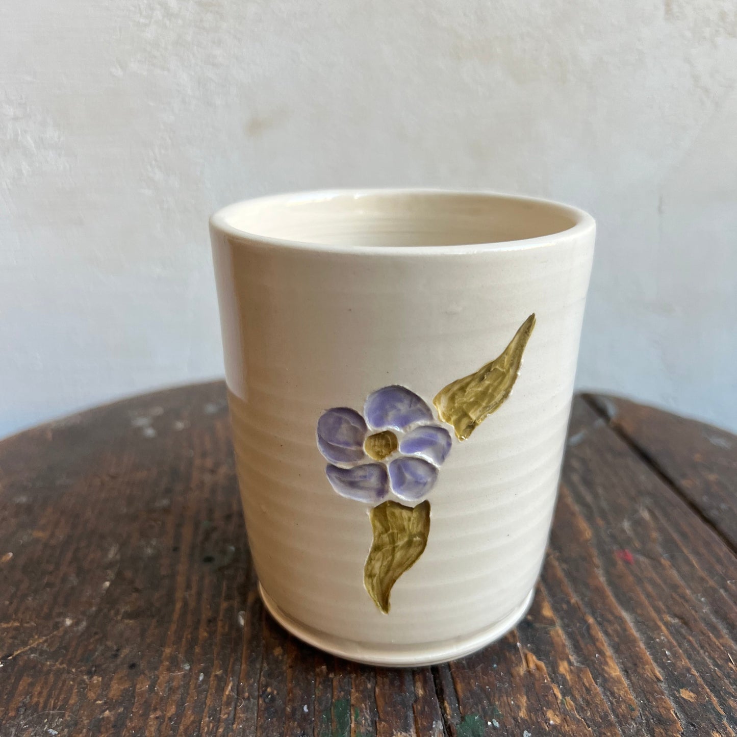 Lilac Tumbler by Danny D's Mudshop