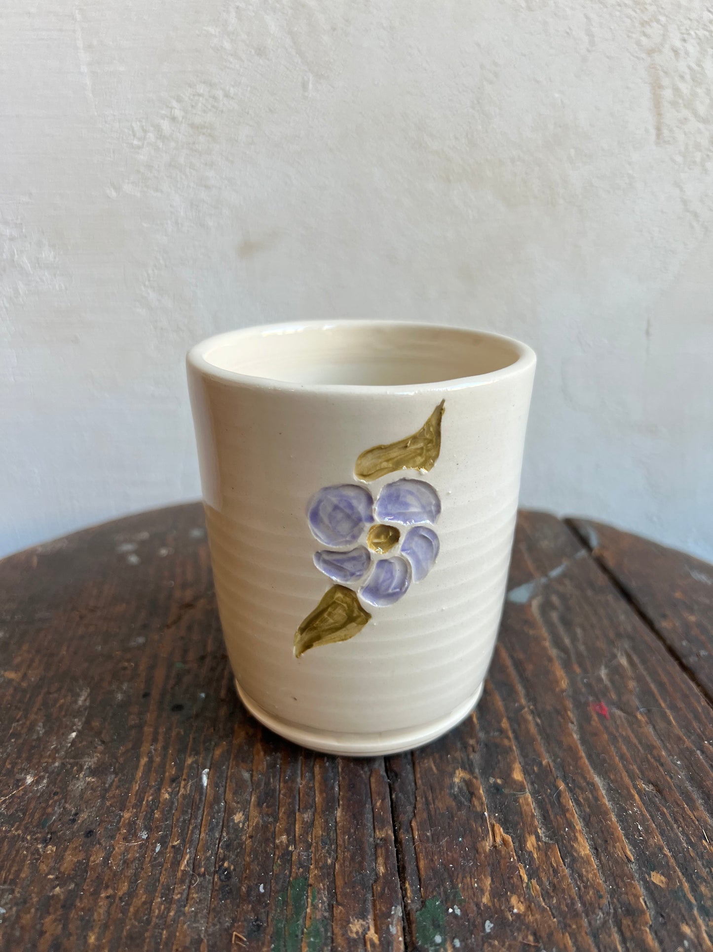 Lilac Tumbler by Danny D's Mudshop