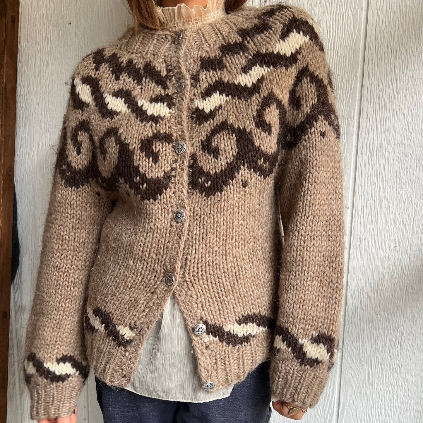 Fawn Icelandic Cardigan