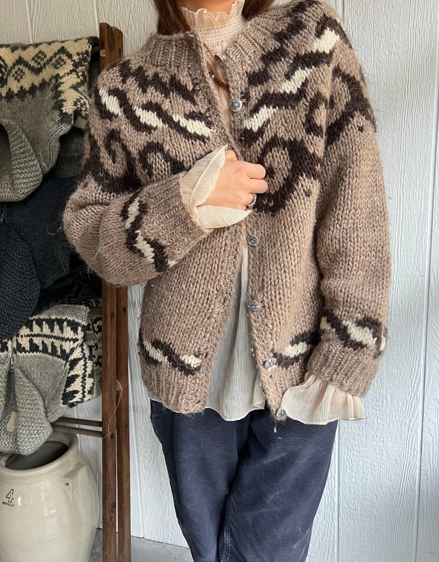 Fawn Icelandic Cardigan