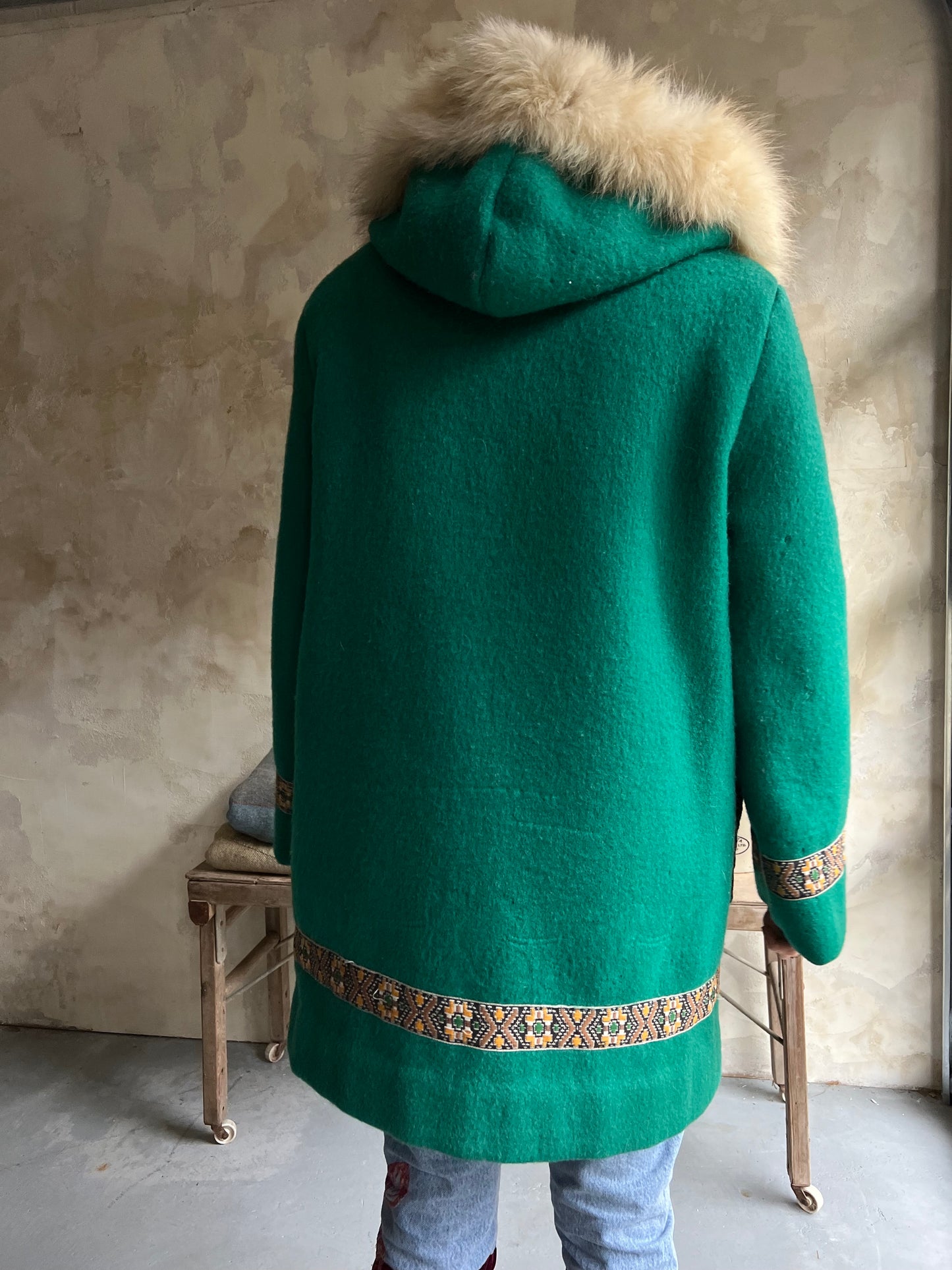 Emerald Green Wool Jacket