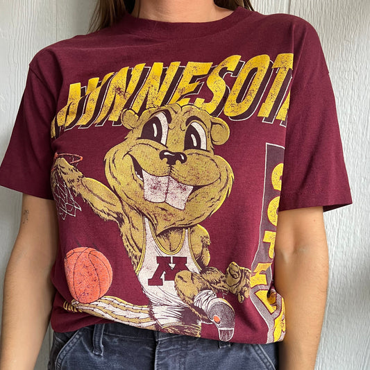 Maroon Minnesota Gophers Tee