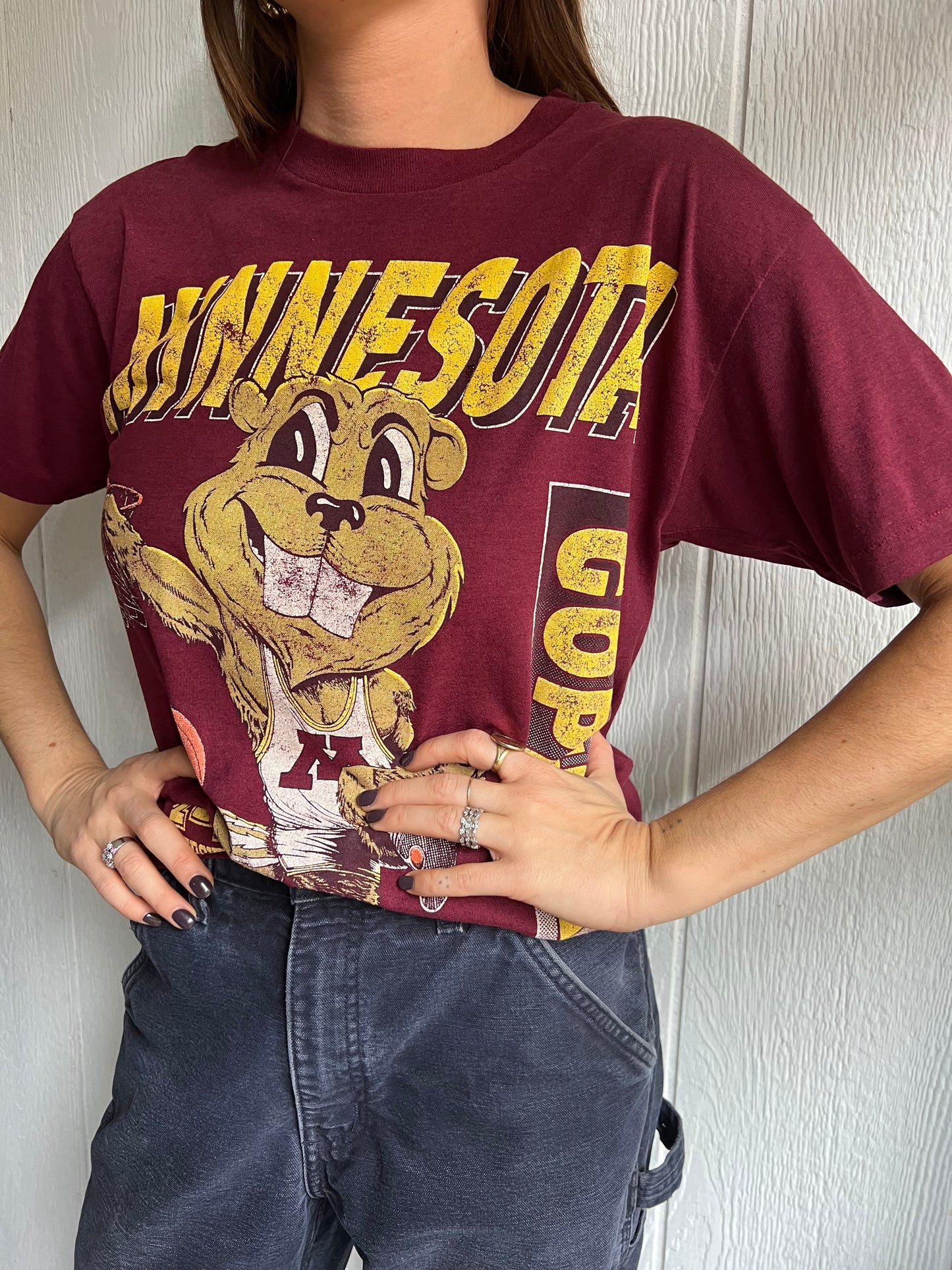 Maroon Minnesota Gophers Tee