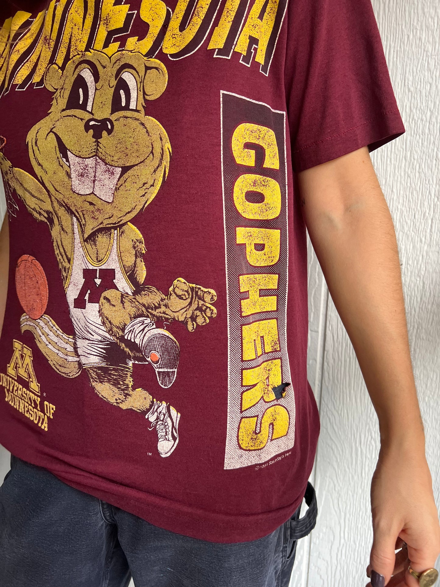 Maroon Minnesota Gophers Tee