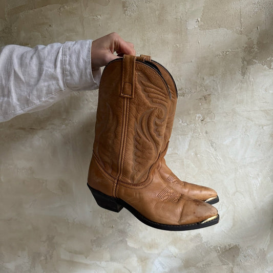 Tan Cowboy Boots