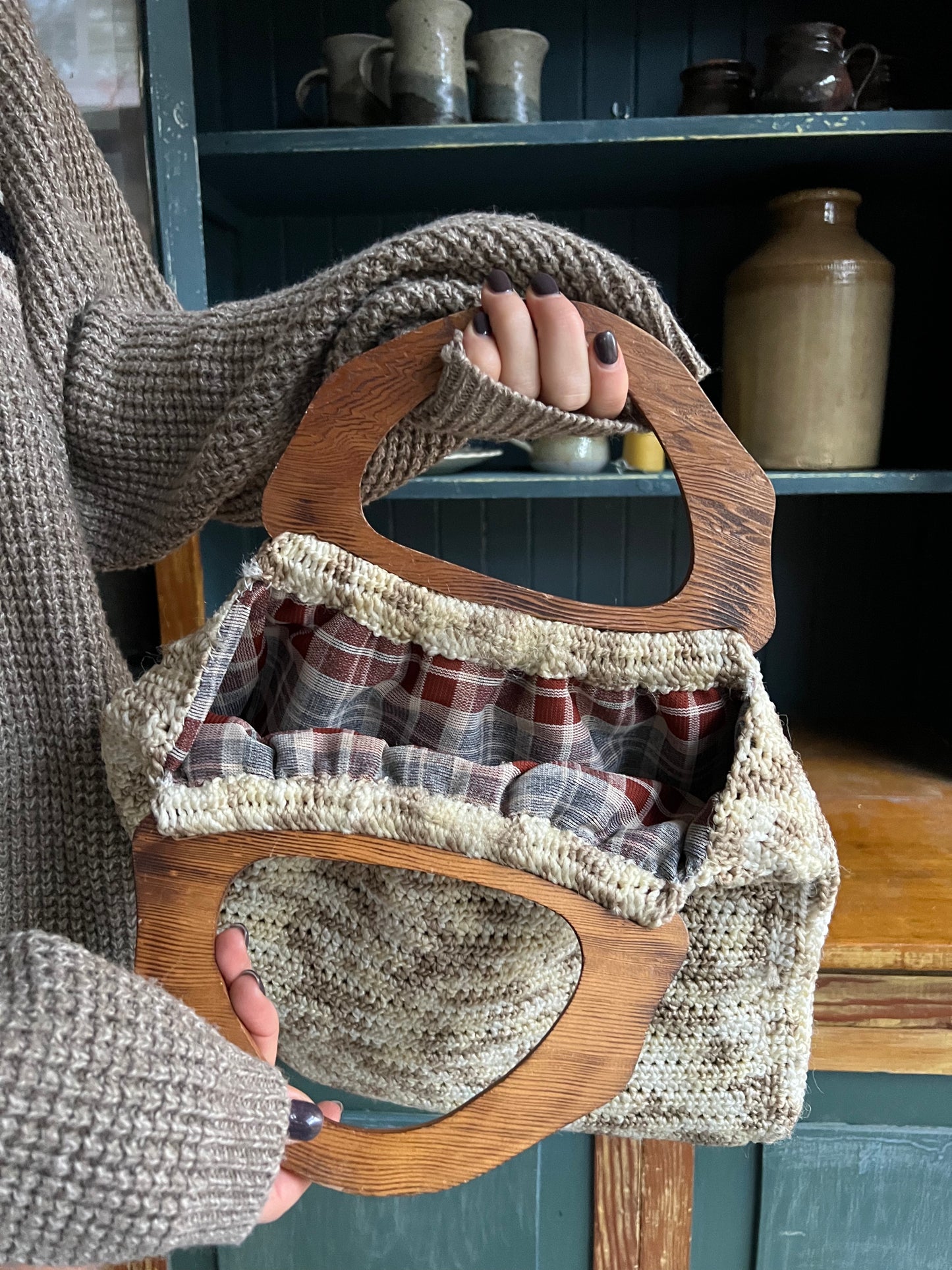 Reversible Crochet Bag