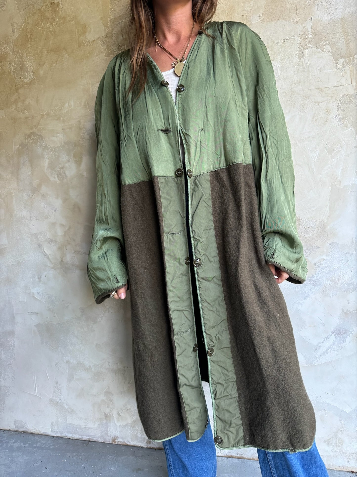 Long Trench Military Liner