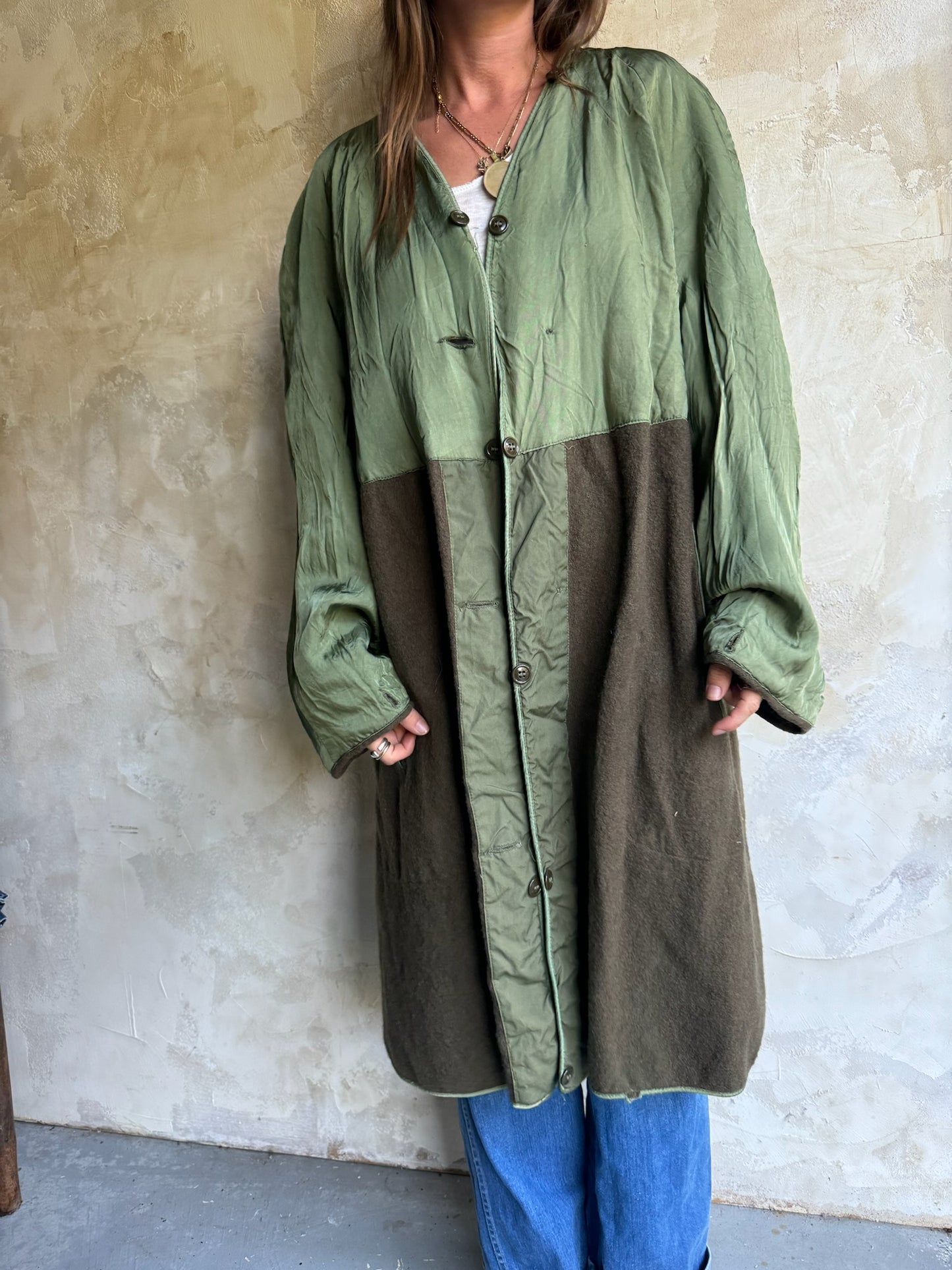 Long Trench Military Liner