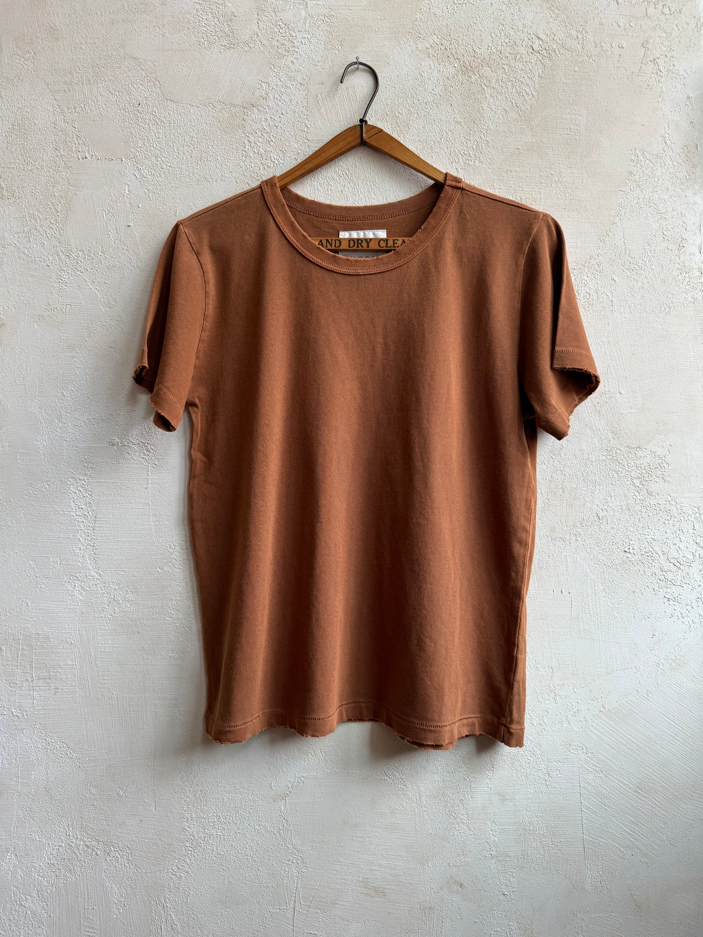 Organic Cotton Vintage Boy Tee in Copper by Le Bon Shoppe