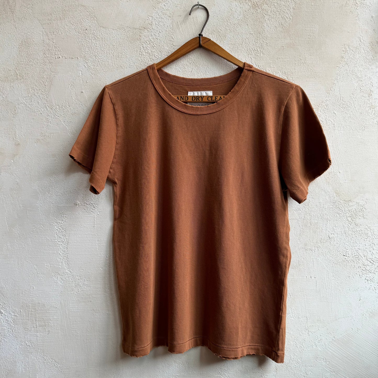 Organic Cotton Vintage Boy Tee in Copper by Le Bon Shoppe