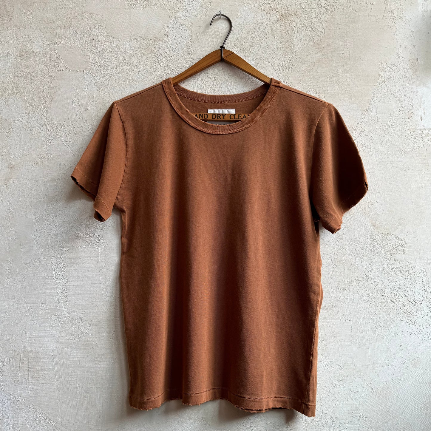 Organic Cotton Vintage Boy Tee in Copper by Le Bon Shoppe