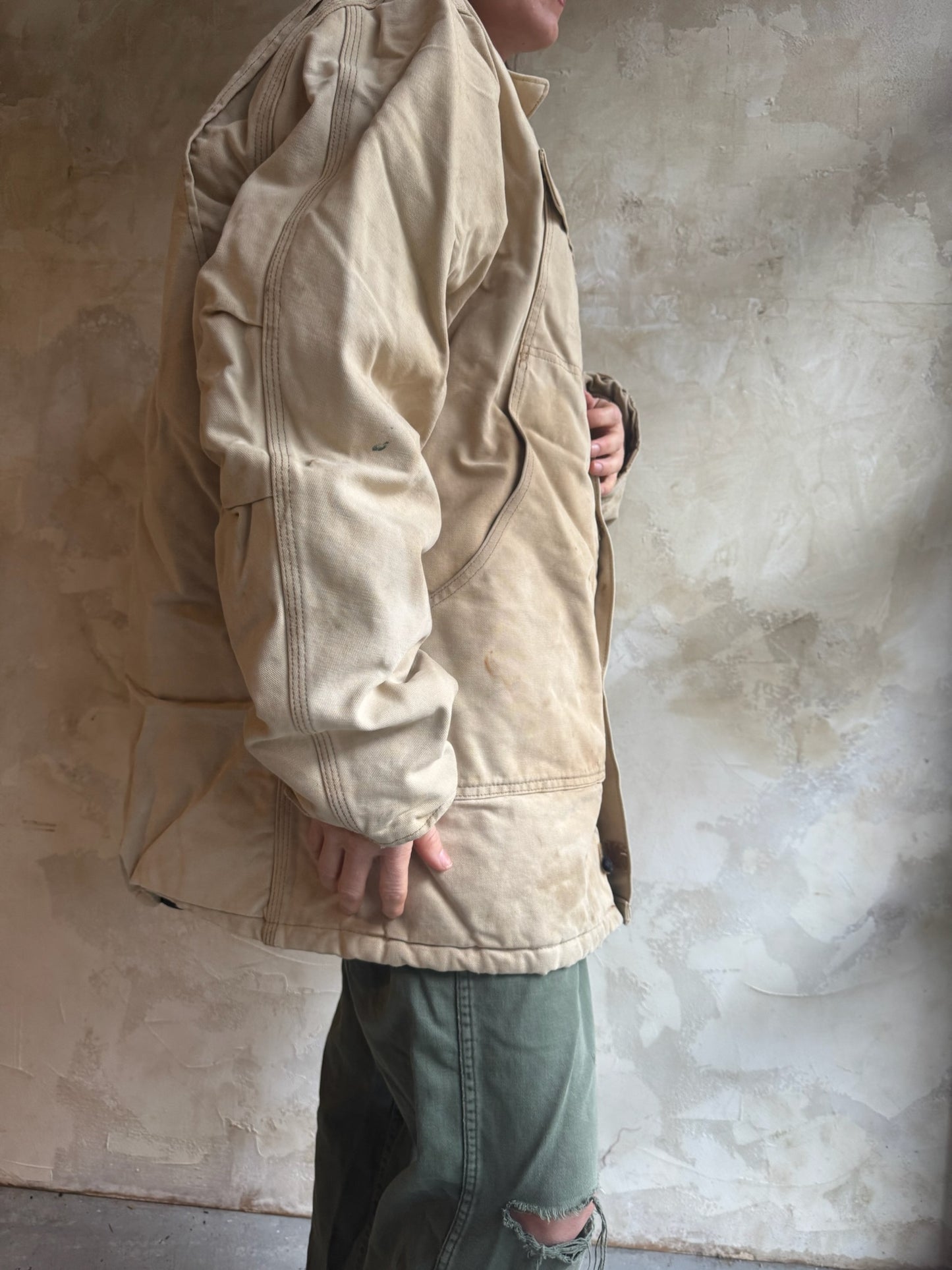 Faded Carhartt Chore Jacket