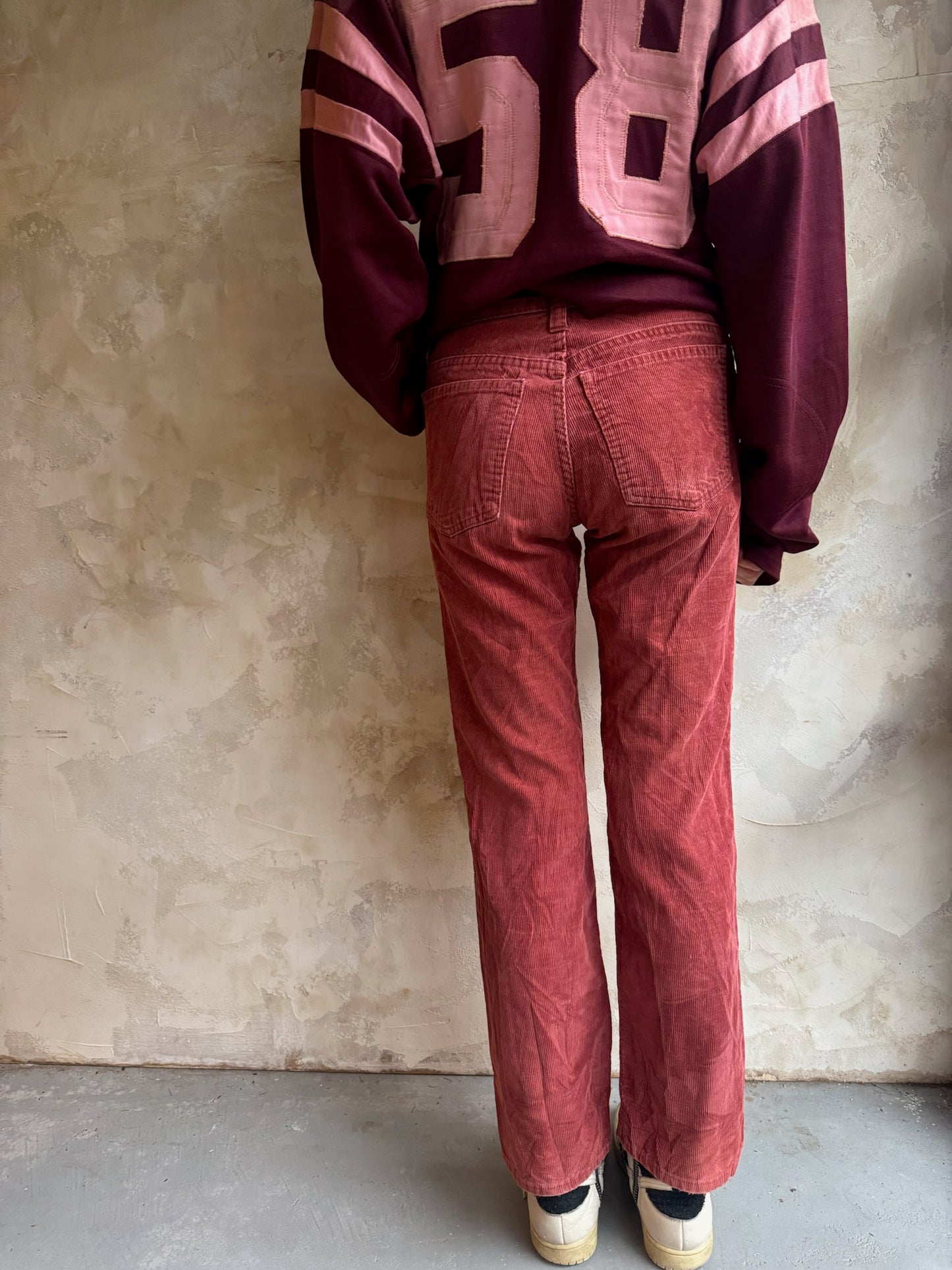 Rust Corduroy Pants