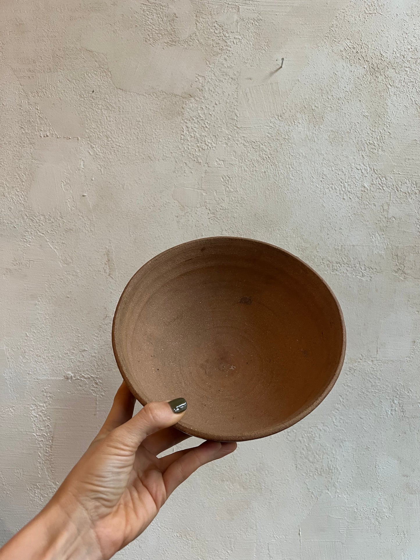 Handmade Blue Ceramic Bowl