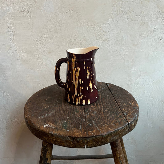 Brown + Cream Jug