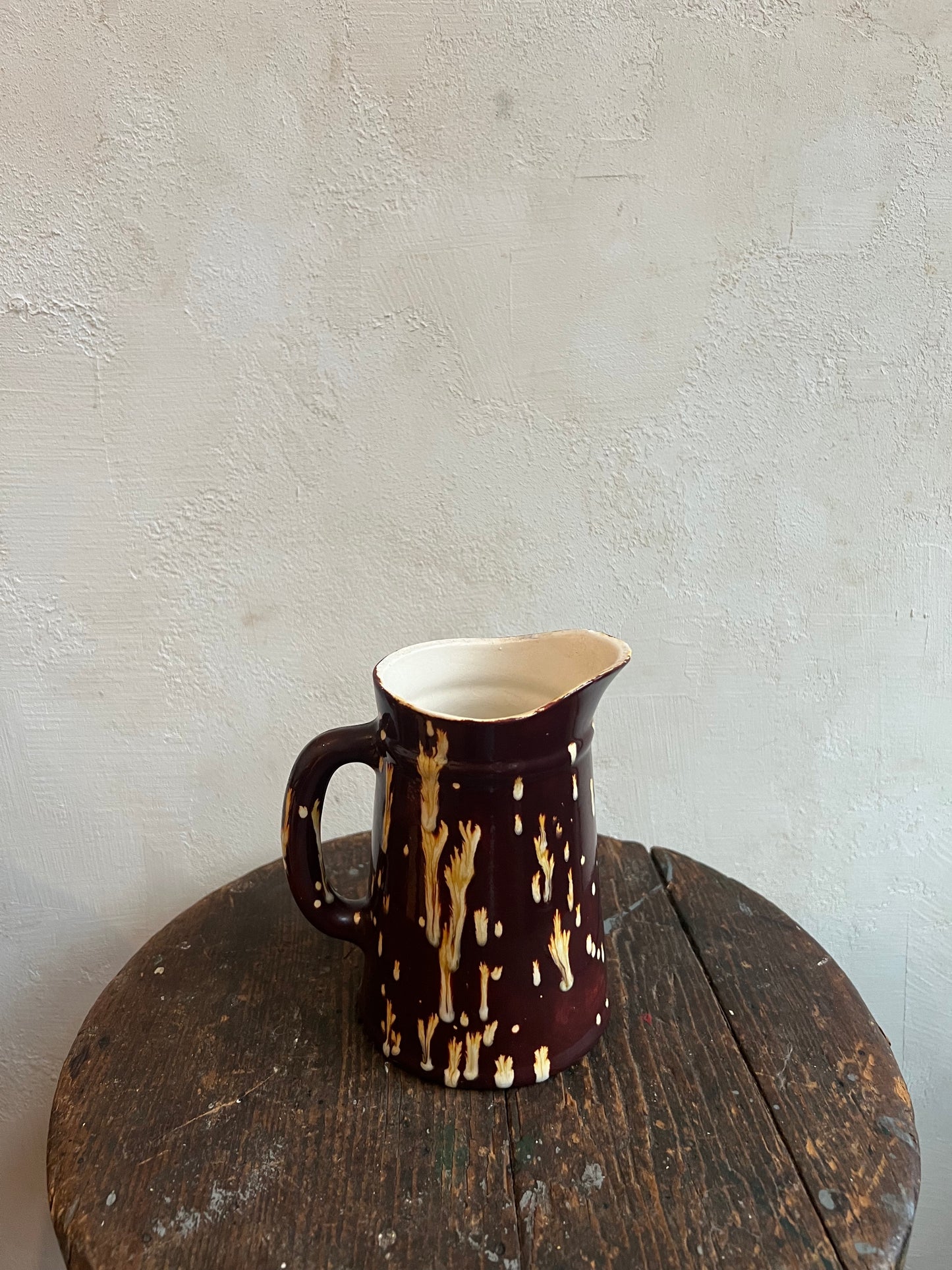 Brown + Cream Jug