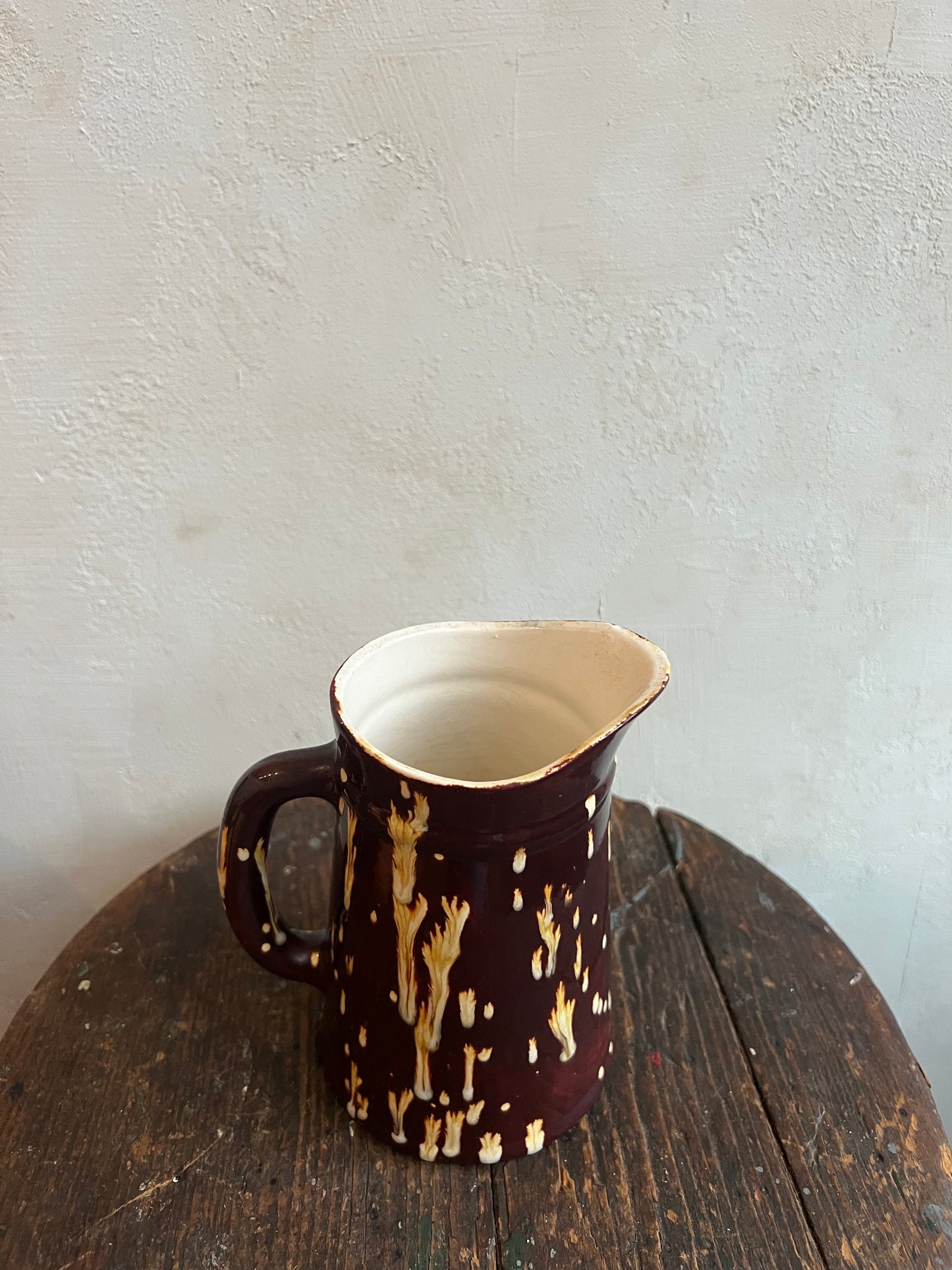 Brown + Cream Jug