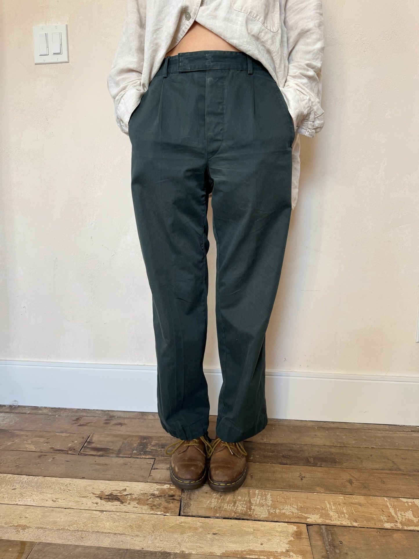 Dark Forest Green Trouser