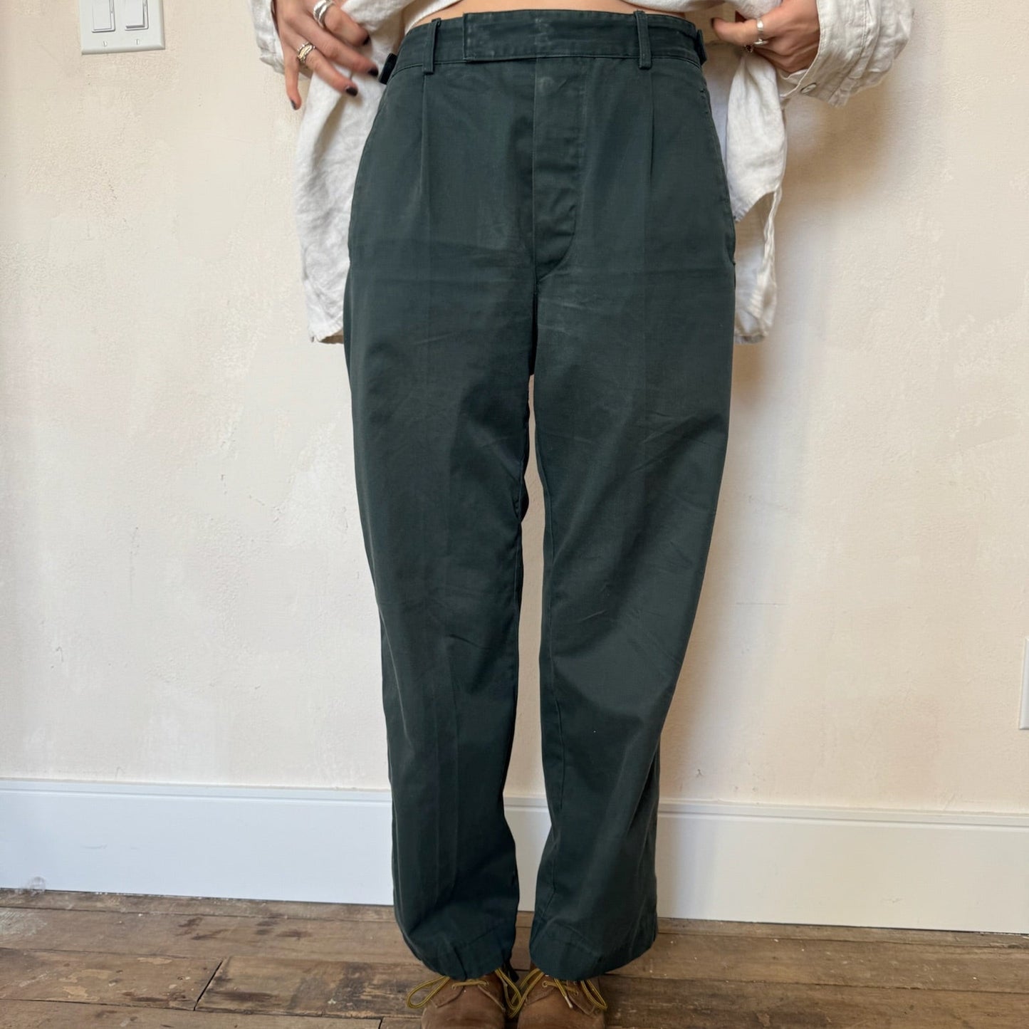 Dark Forest Green Trouser