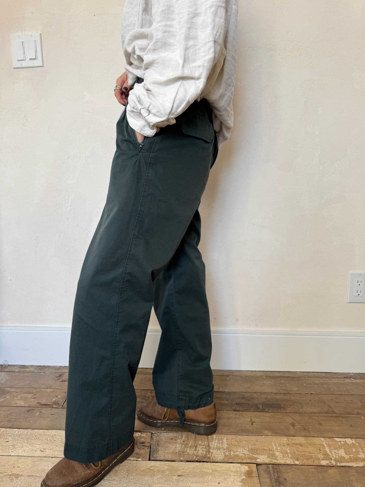 Dark Forest Green Trouser