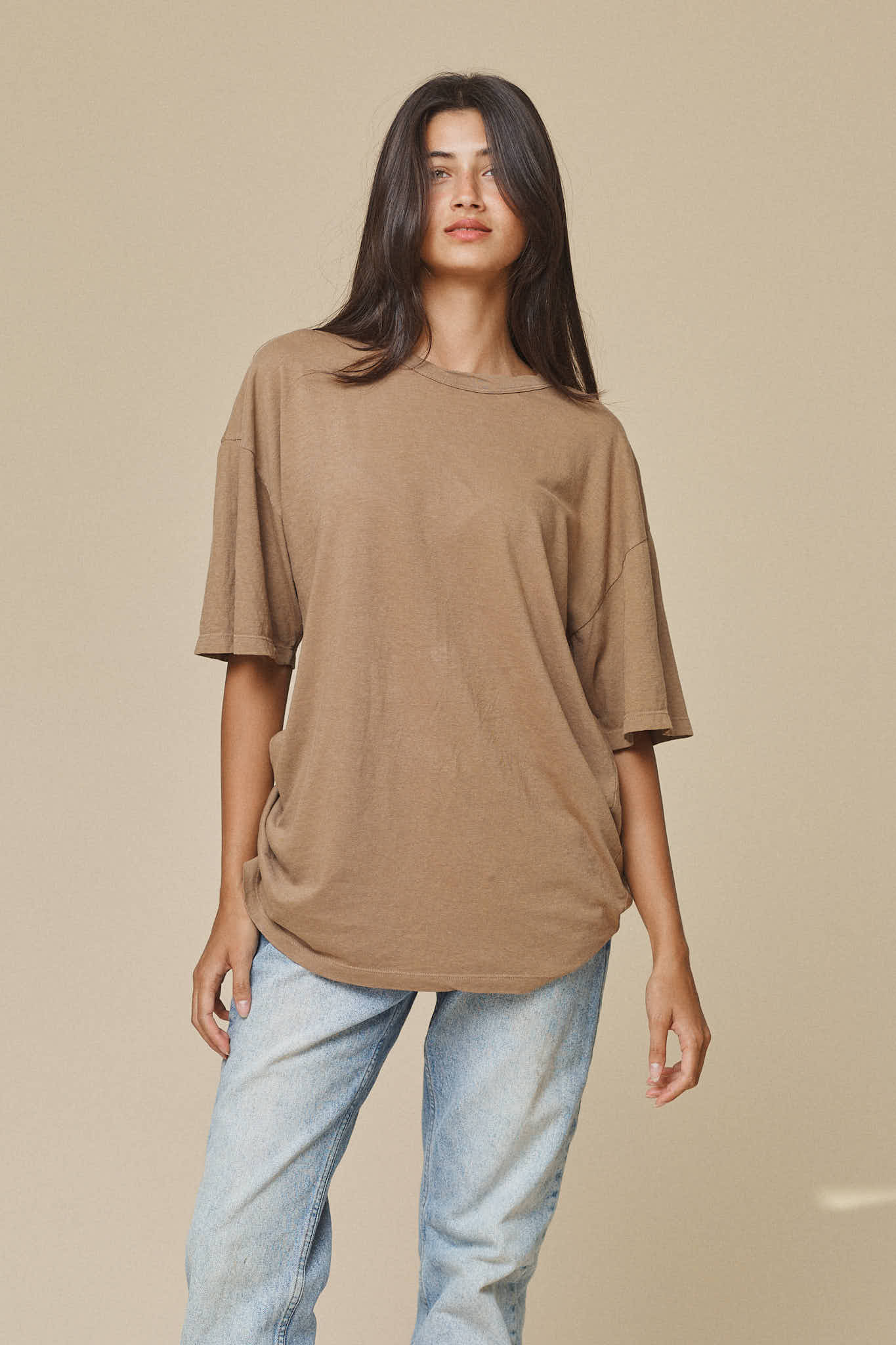 Index Tee in Coyote By Jungmaven