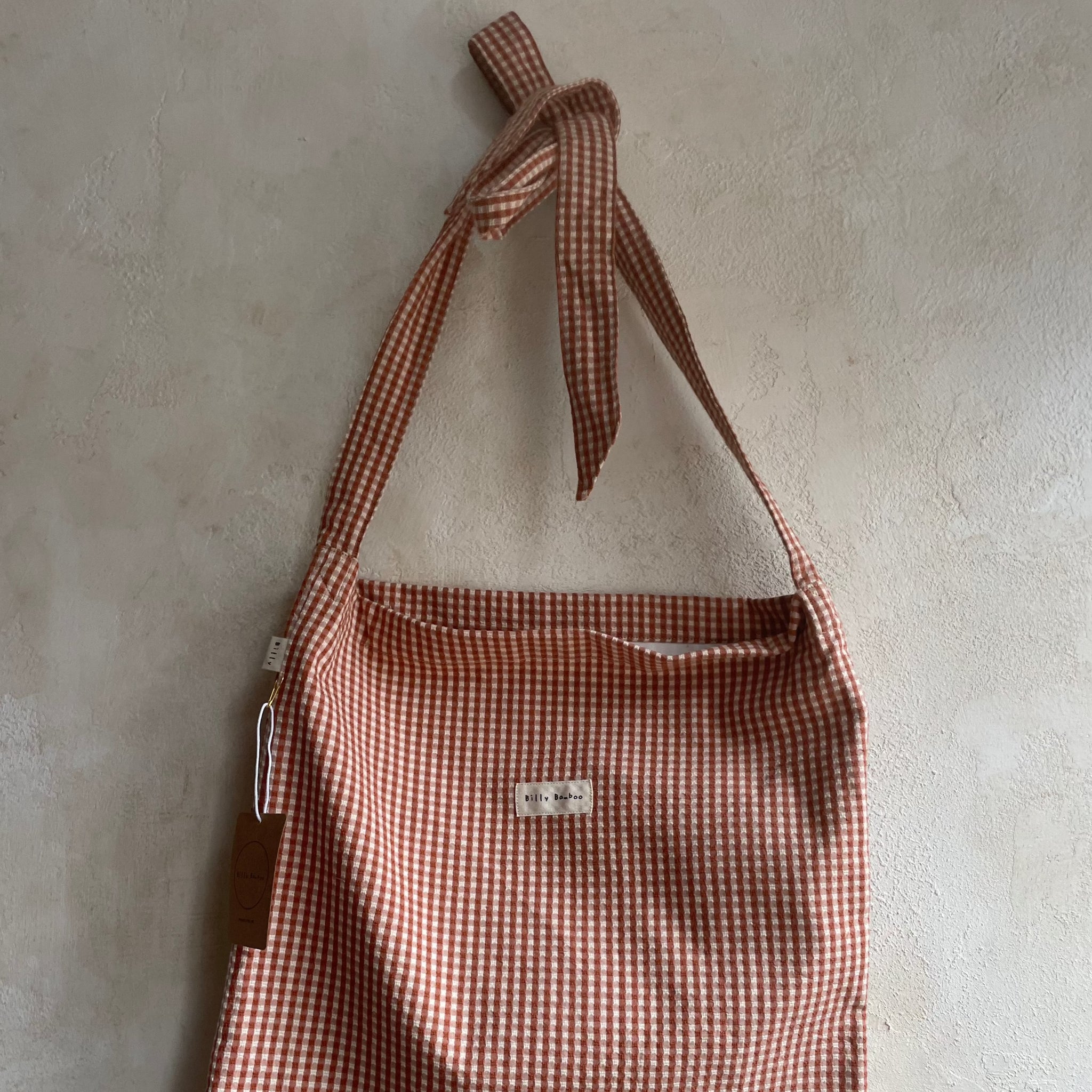 Gingham Tote Bag by Billy Bamboo The Wanderly