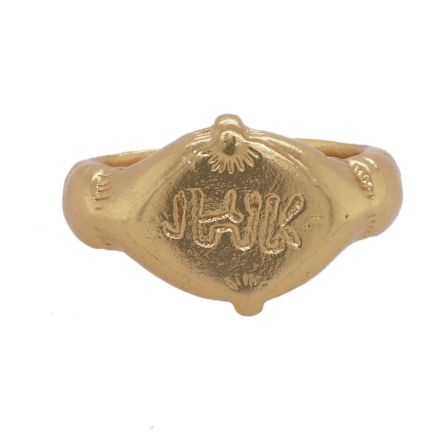 Alkhatam Signet Ring- By Cleopatra's Bling