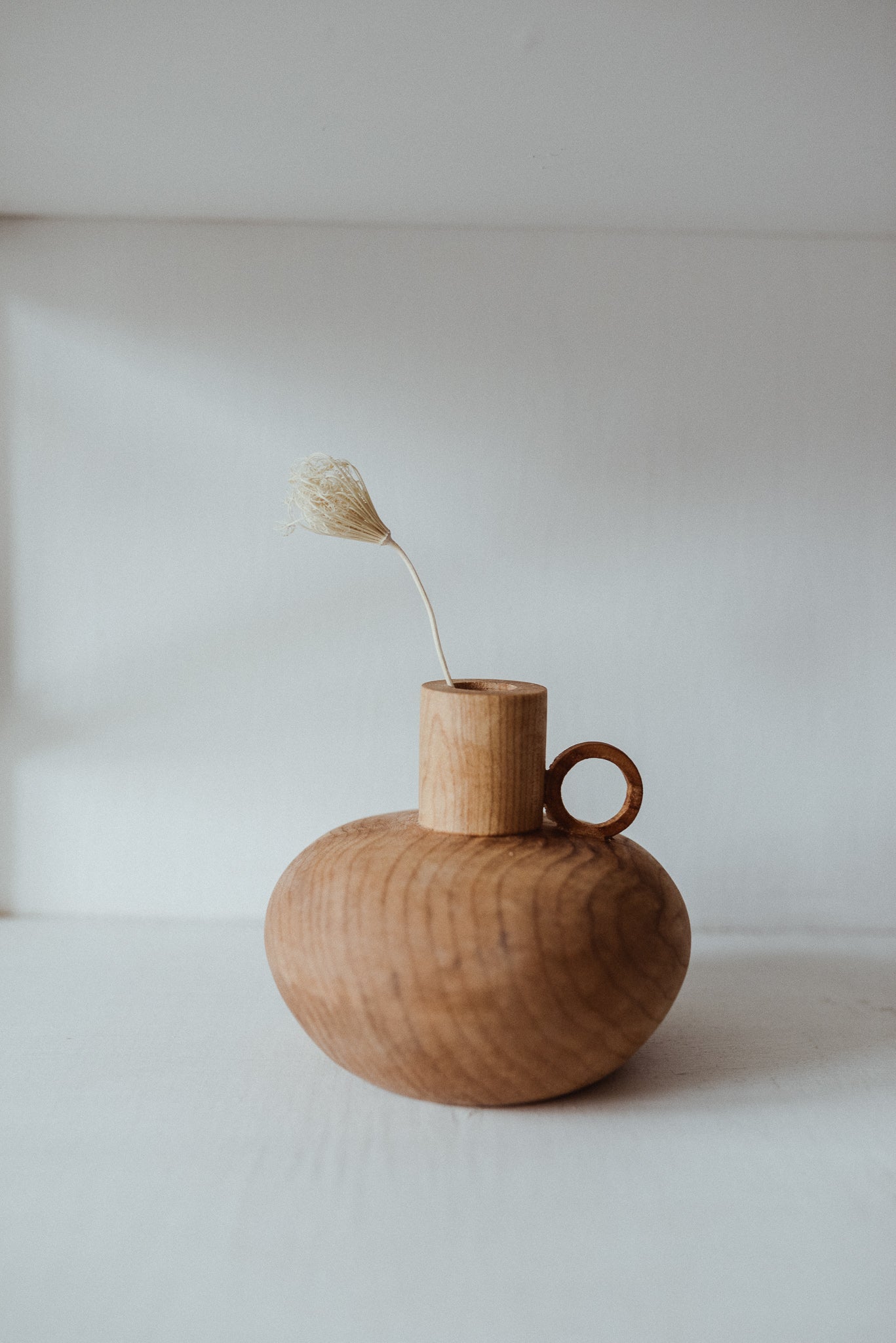 Maple dried flower bottle