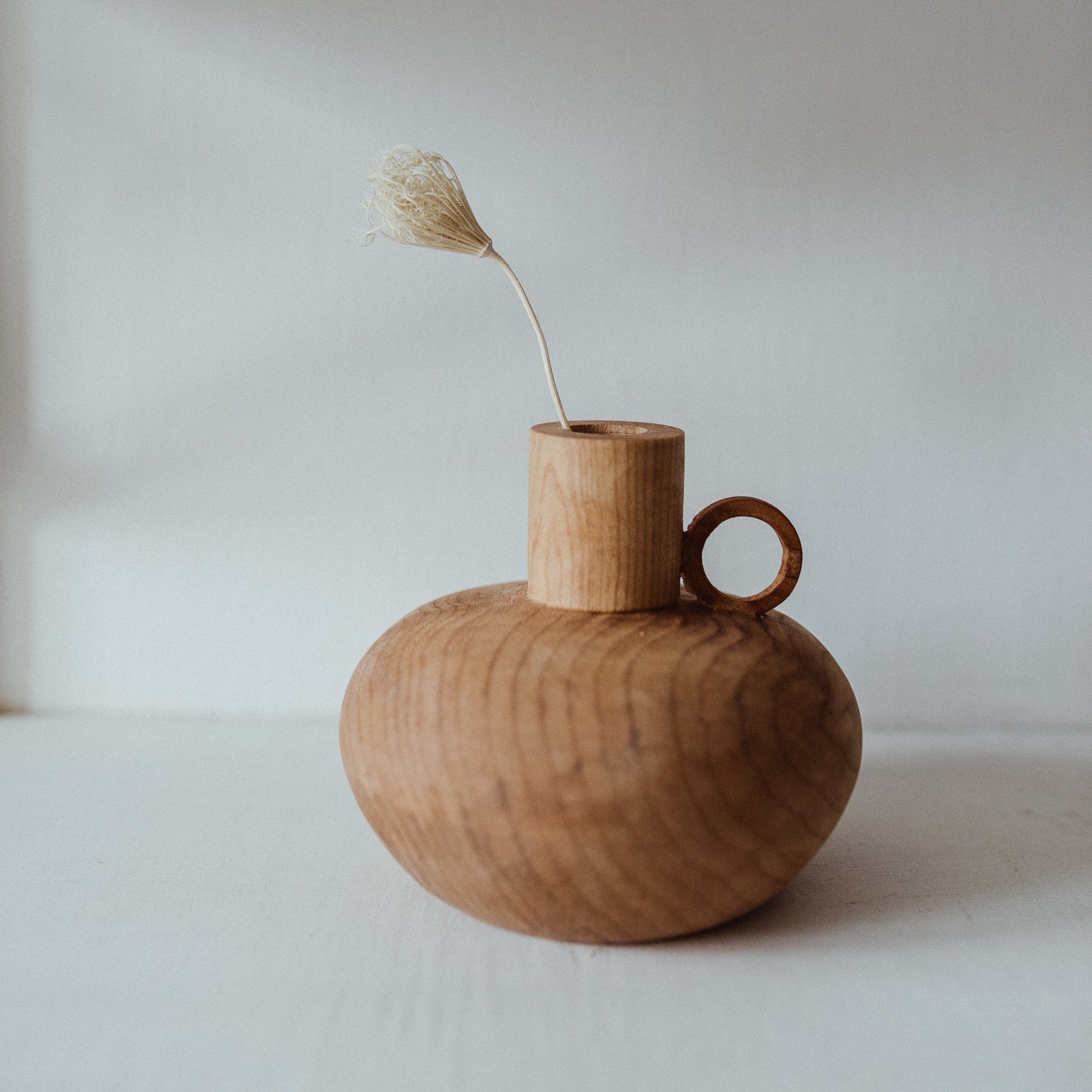 Maple dried flower bottle