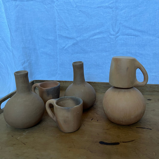 Orange Clay Carafe - Oaxaca