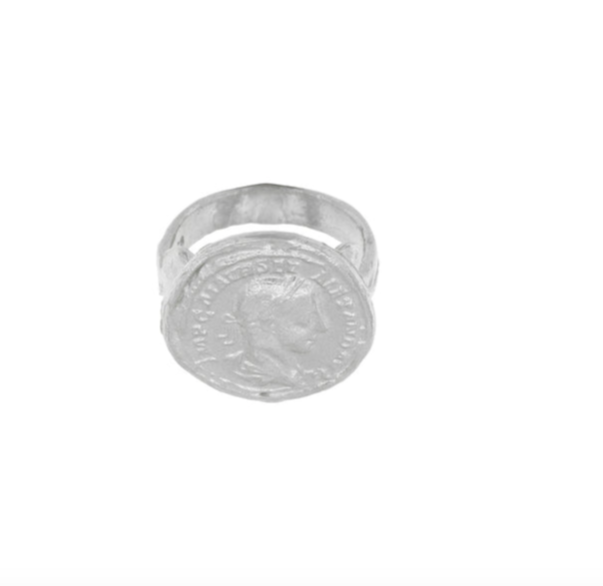 Roman Coin Signet By Cleopatra's Bling