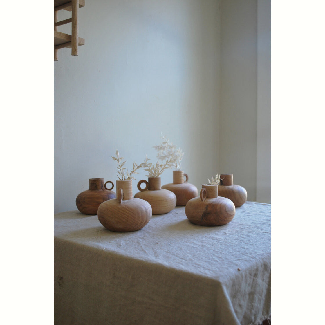 Maple dried flower bottle