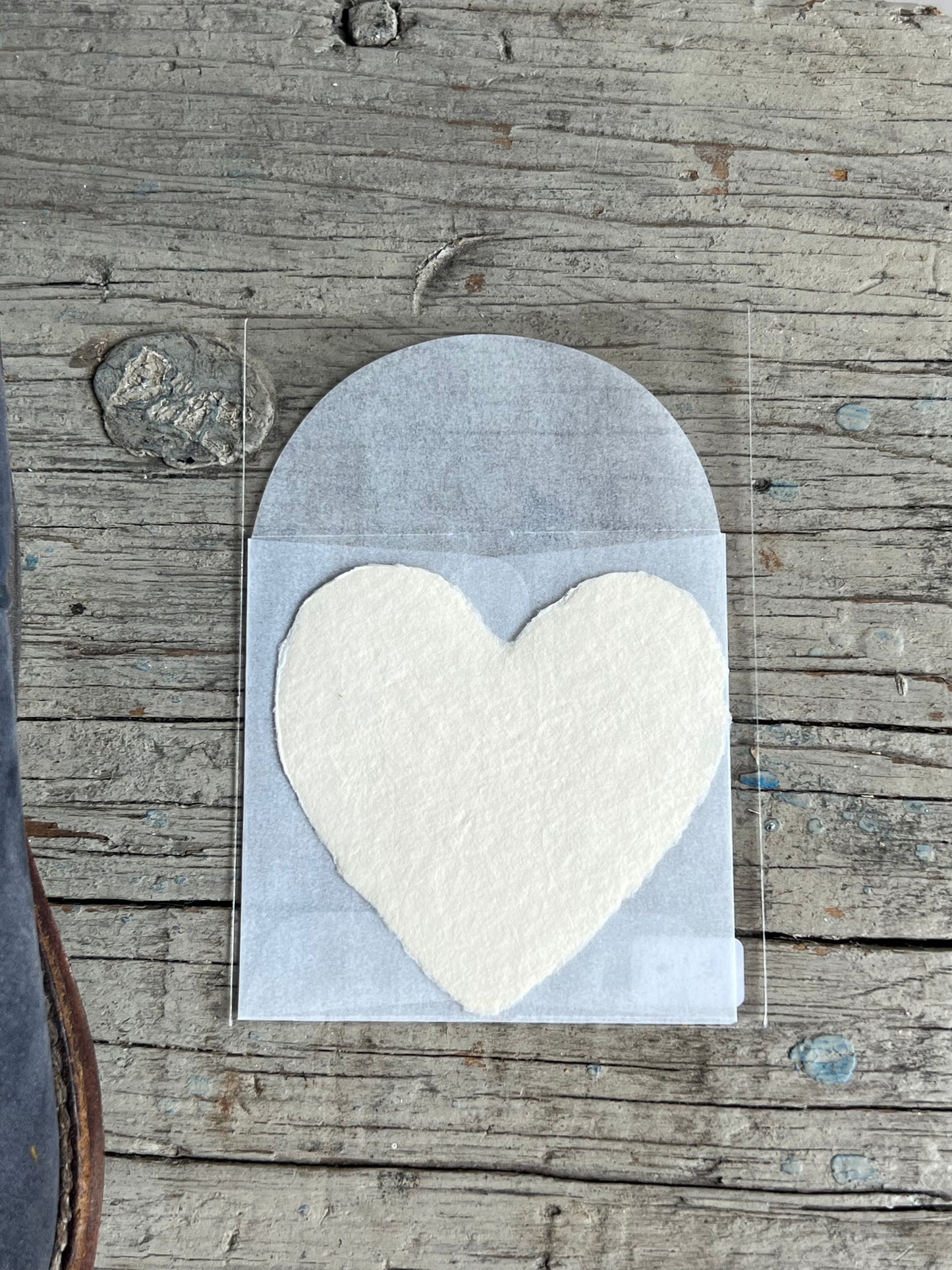 Petite Handmade Paper Heart